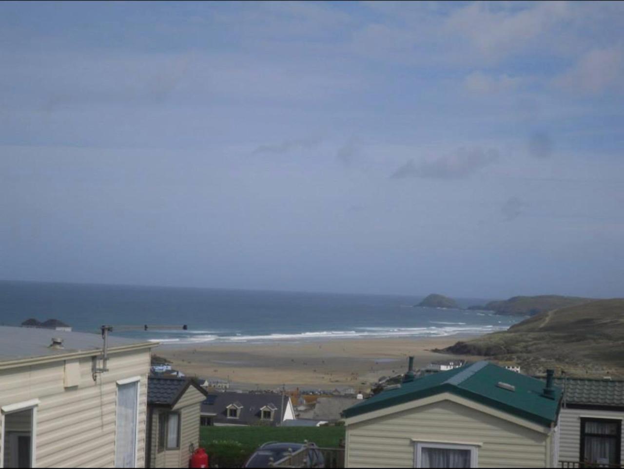 Static Caravan Sea Views Hotel Perranporth Exterior foto